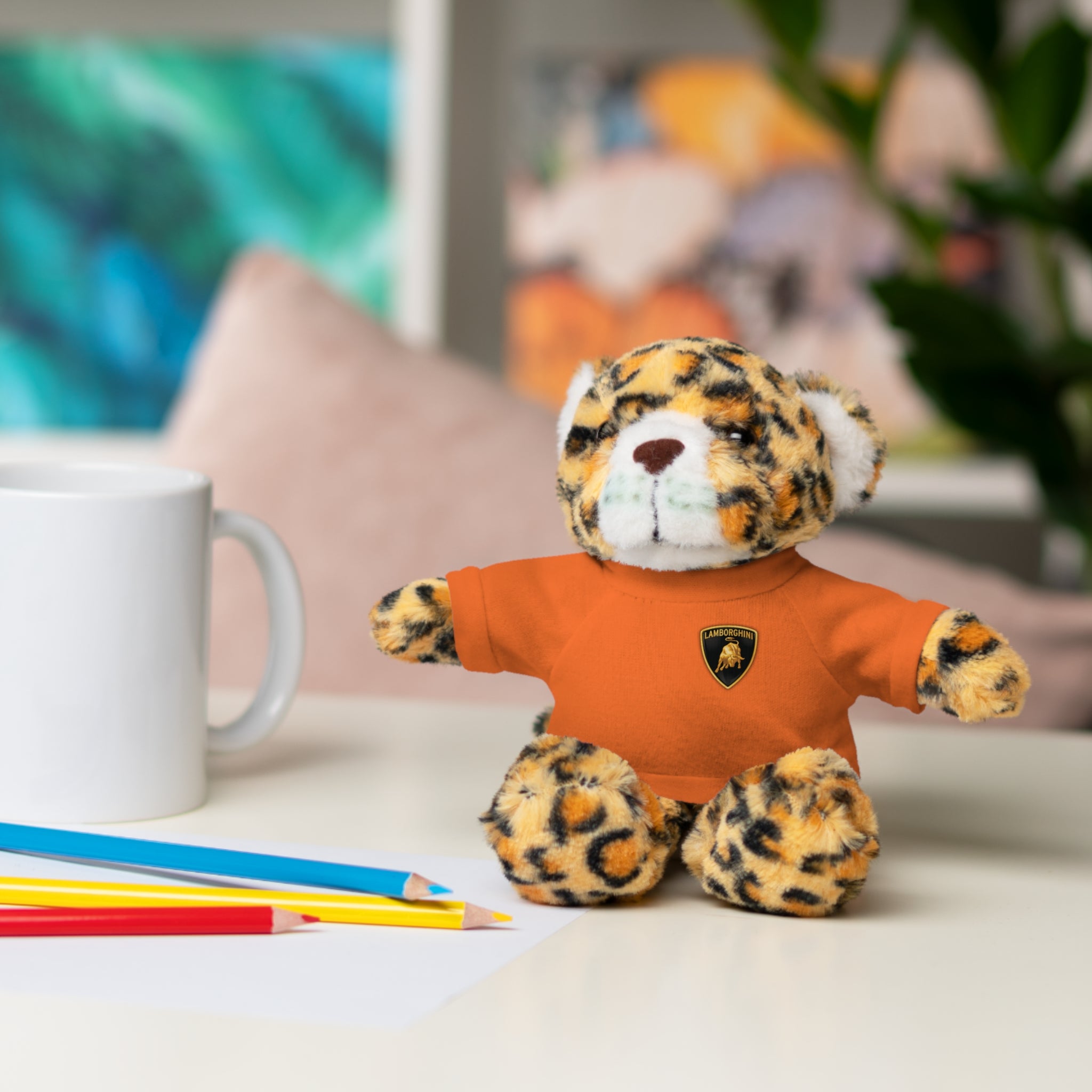 Plush Toy LAMBORGHINI Logo Stuffed Animal