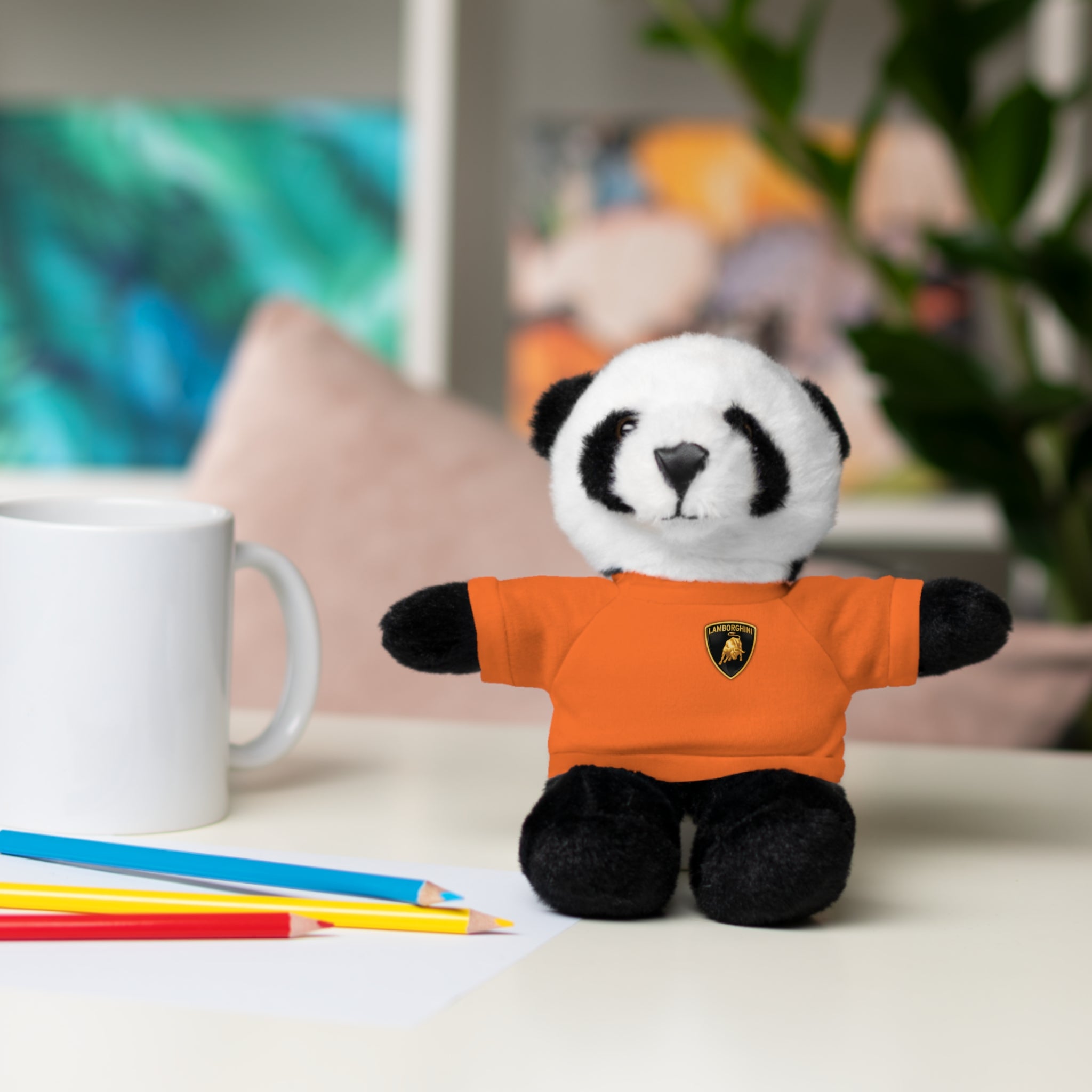 Plush Toy LAMBORGHINI Logo Stuffed Animal