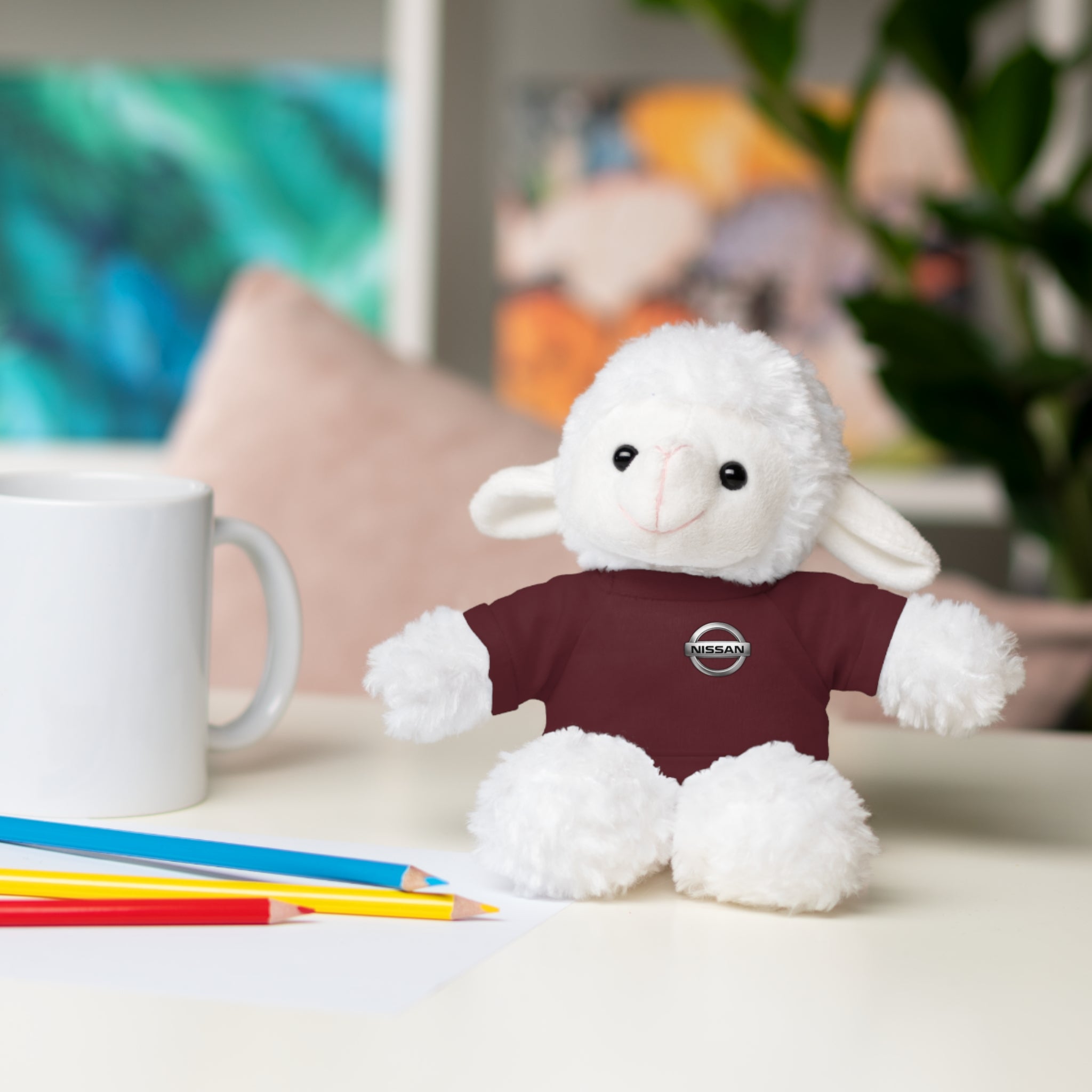 Copy of Plush Toy NISSAN Logo Stuffed Animal