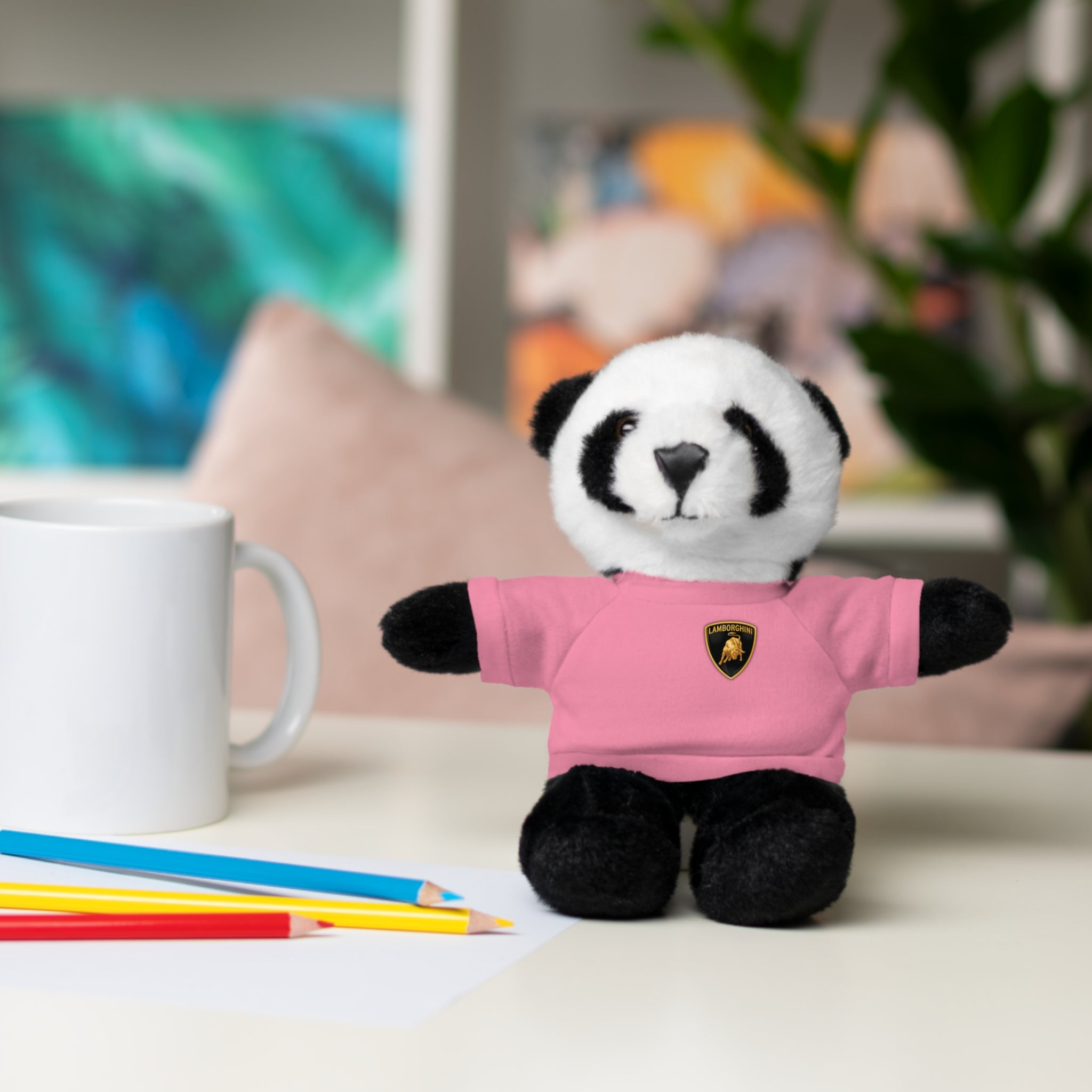 Plush Toy LAMBORGHINI Logo Stuffed Animal