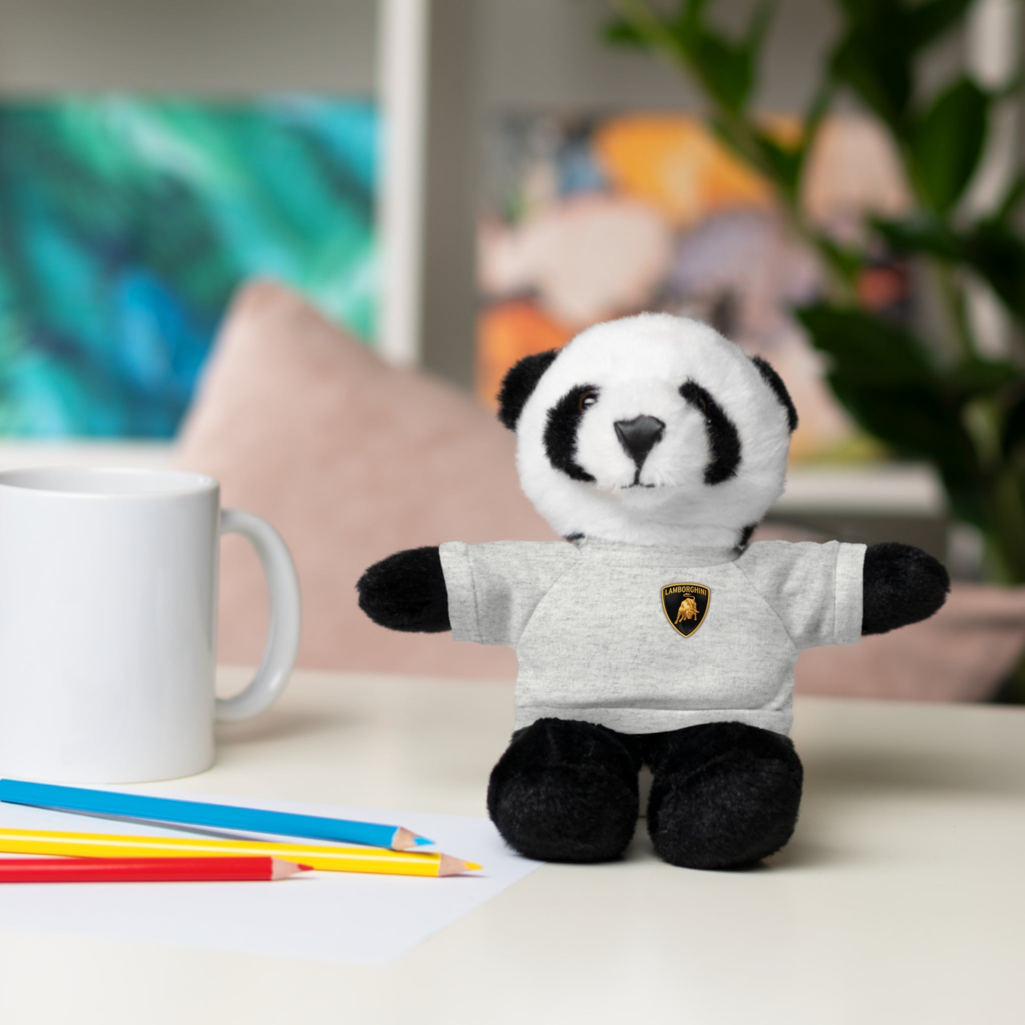 Plush Toy LAMBORGHINI Logo Stuffed Animal