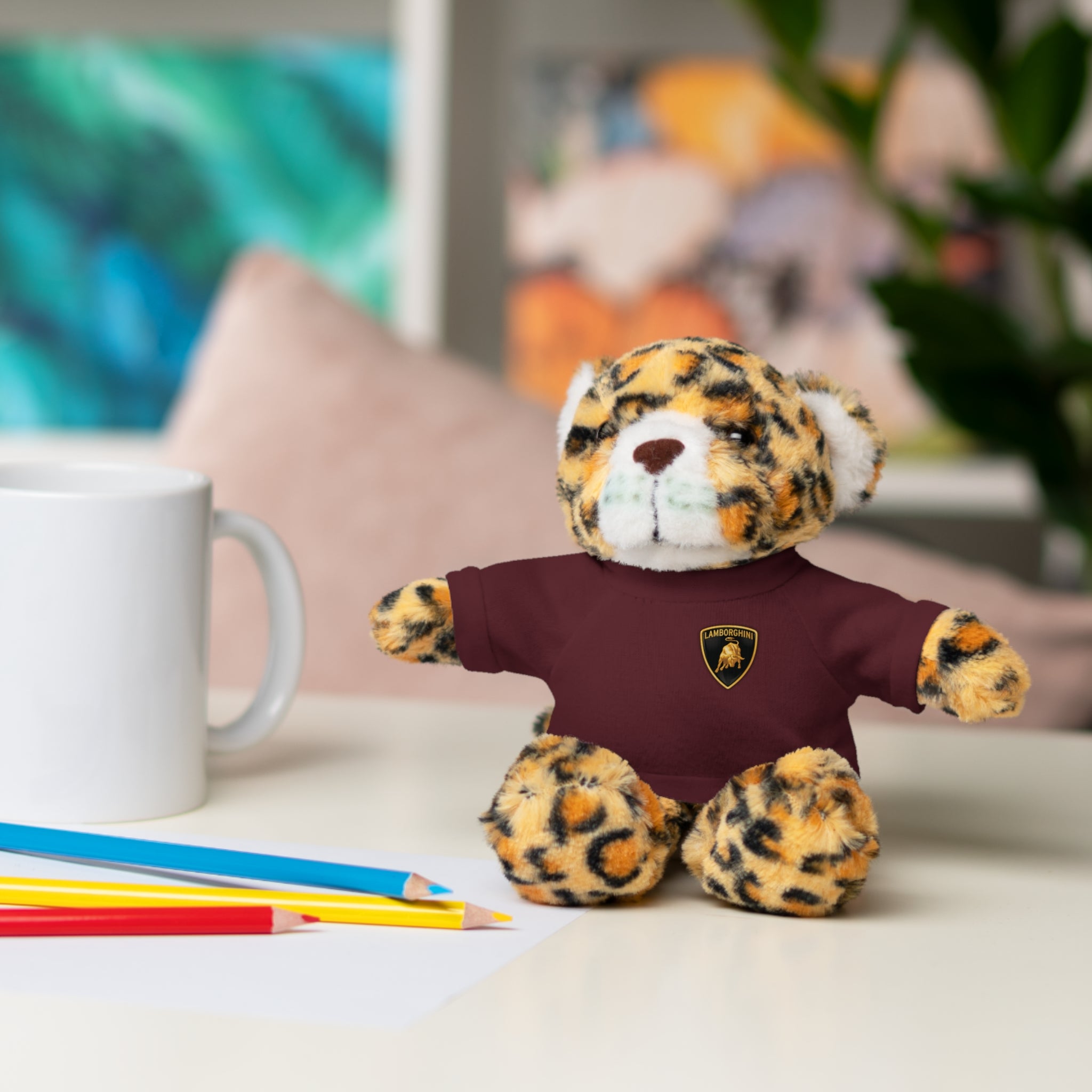 Plush Toy LAMBORGHINI Logo Stuffed Animal