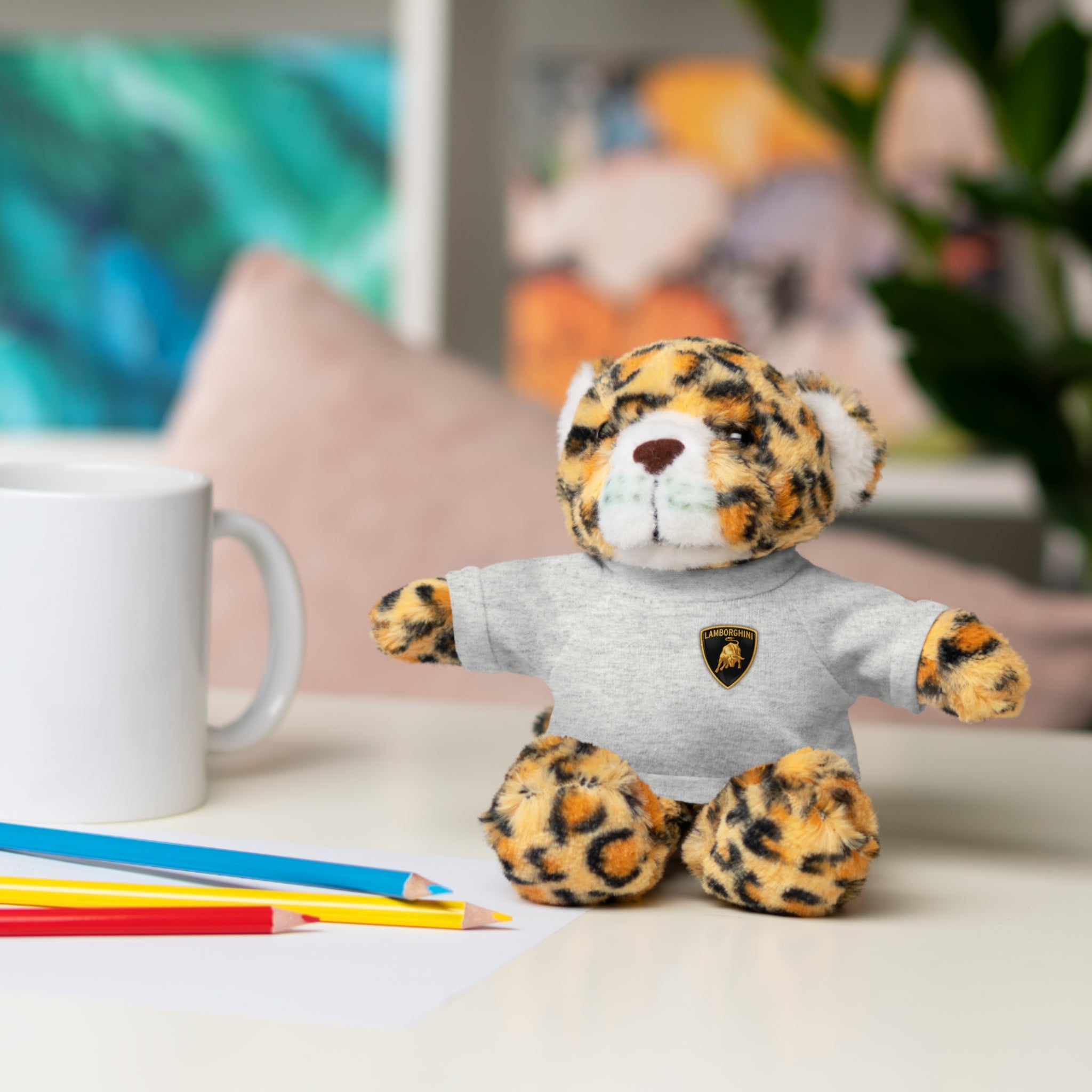 Plush Toy LAMBORGHINI Logo Stuffed Animal