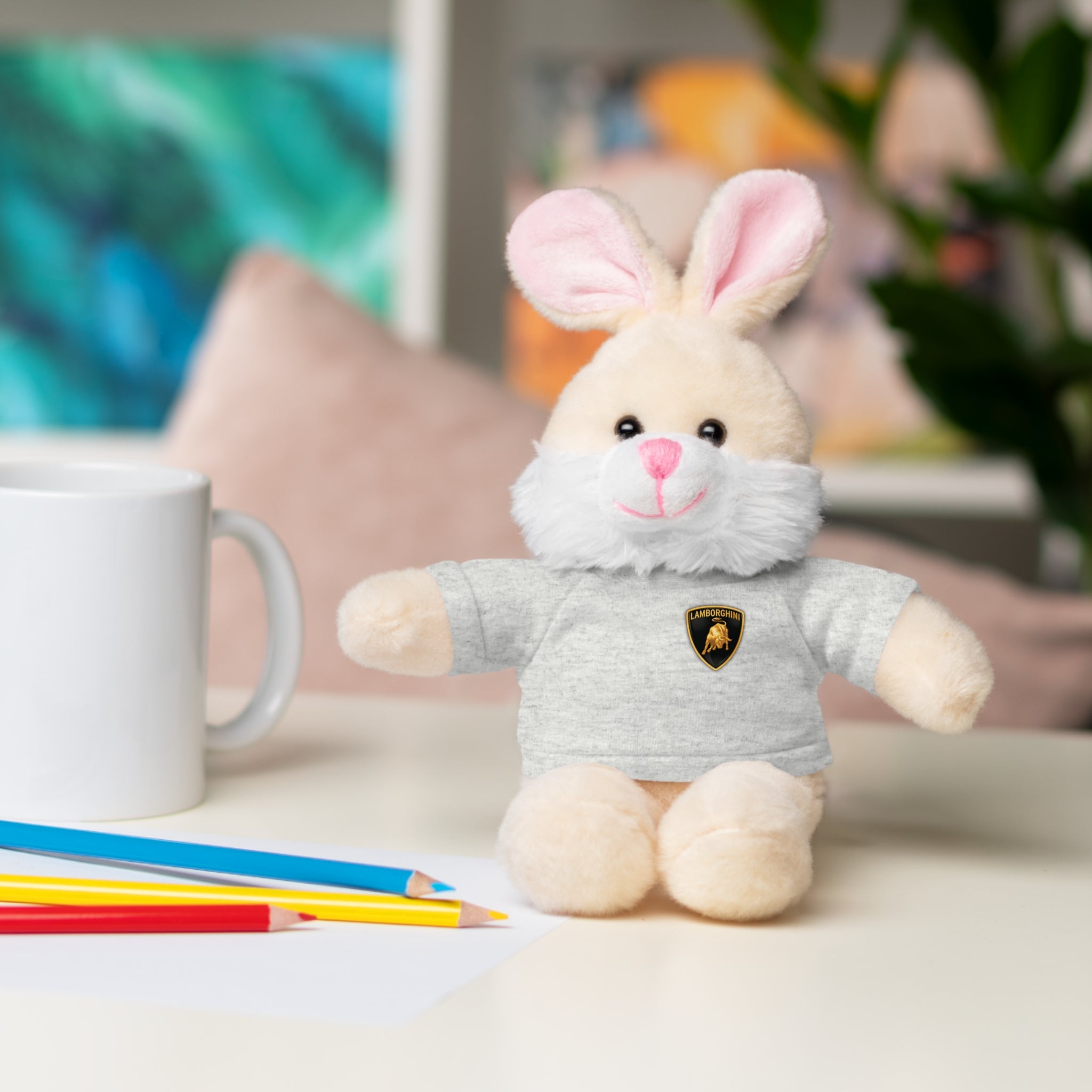 Plush Toy LAMBORGHINI Logo Stuffed Animal
