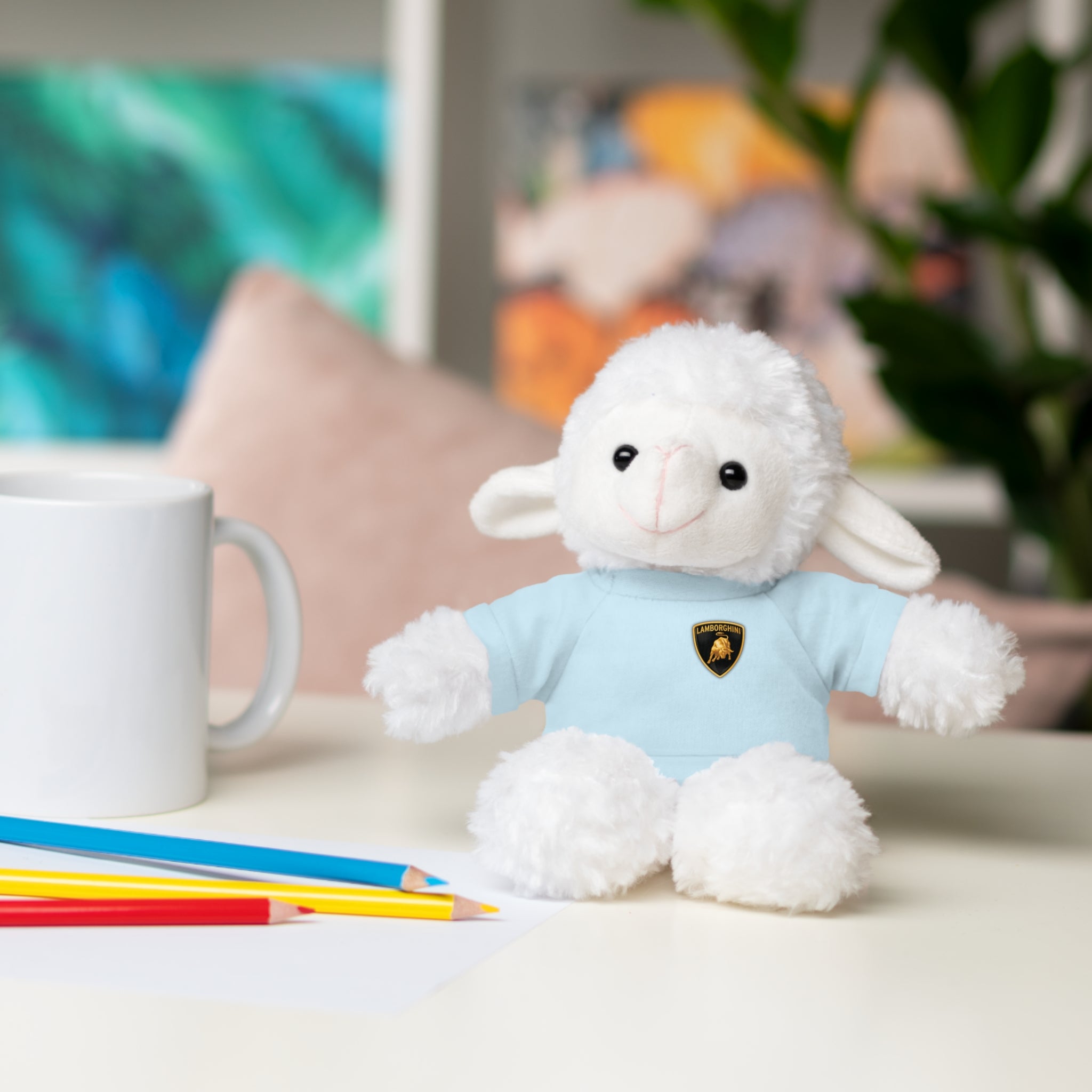 Plush Toy LAMBORGHINI Logo Stuffed Animal