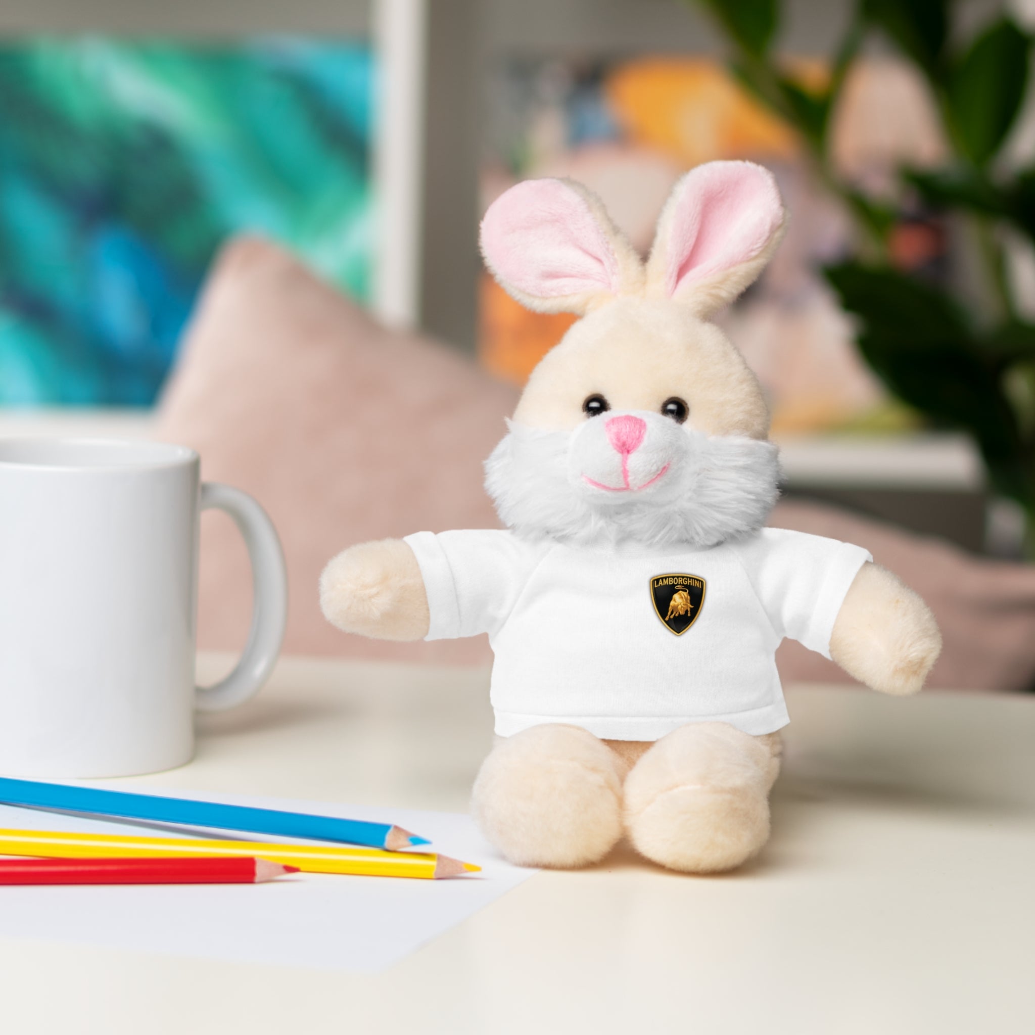 Plush Toy LAMBORGHINI Logo Stuffed Animal