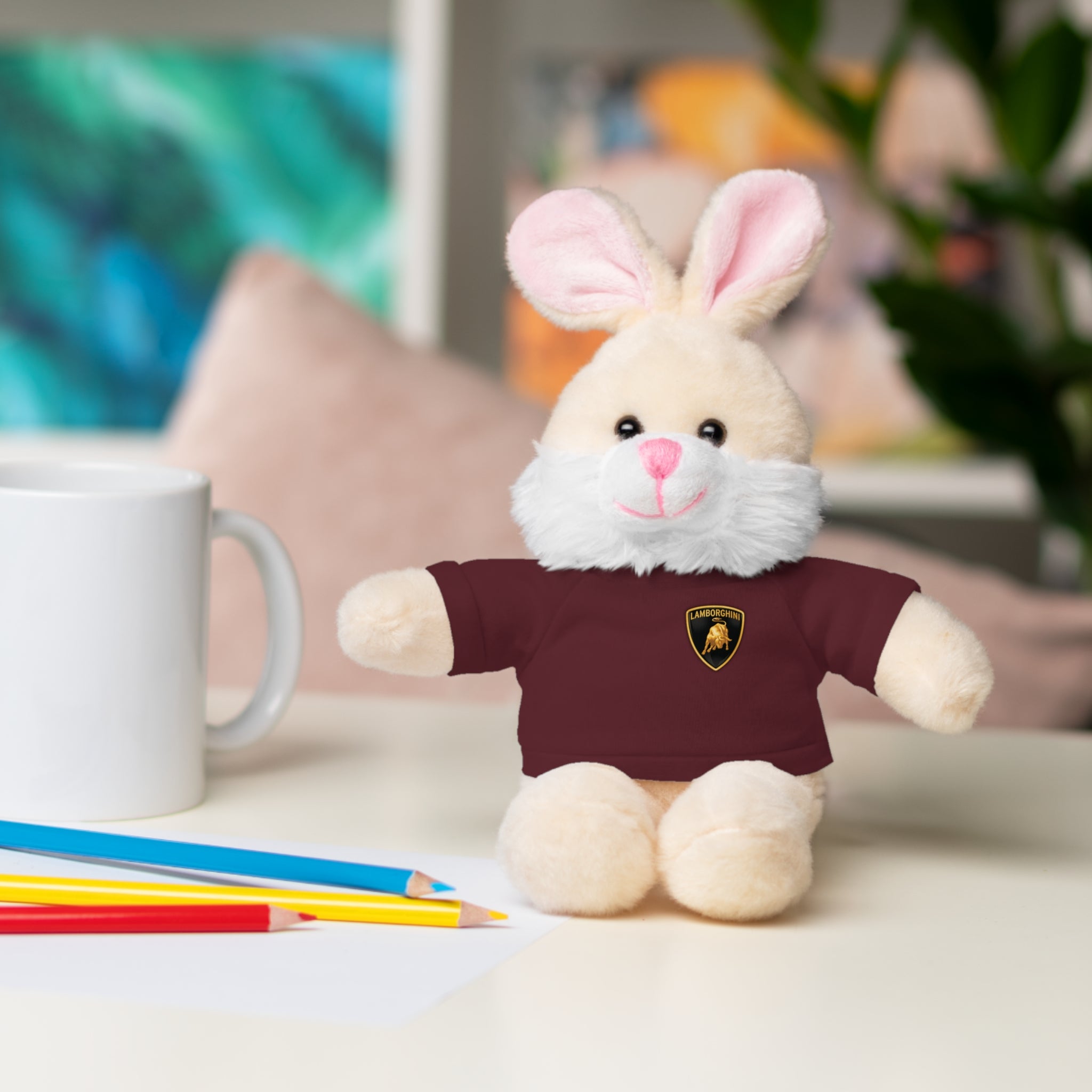 Plush Toy LAMBORGHINI Logo Stuffed Animal