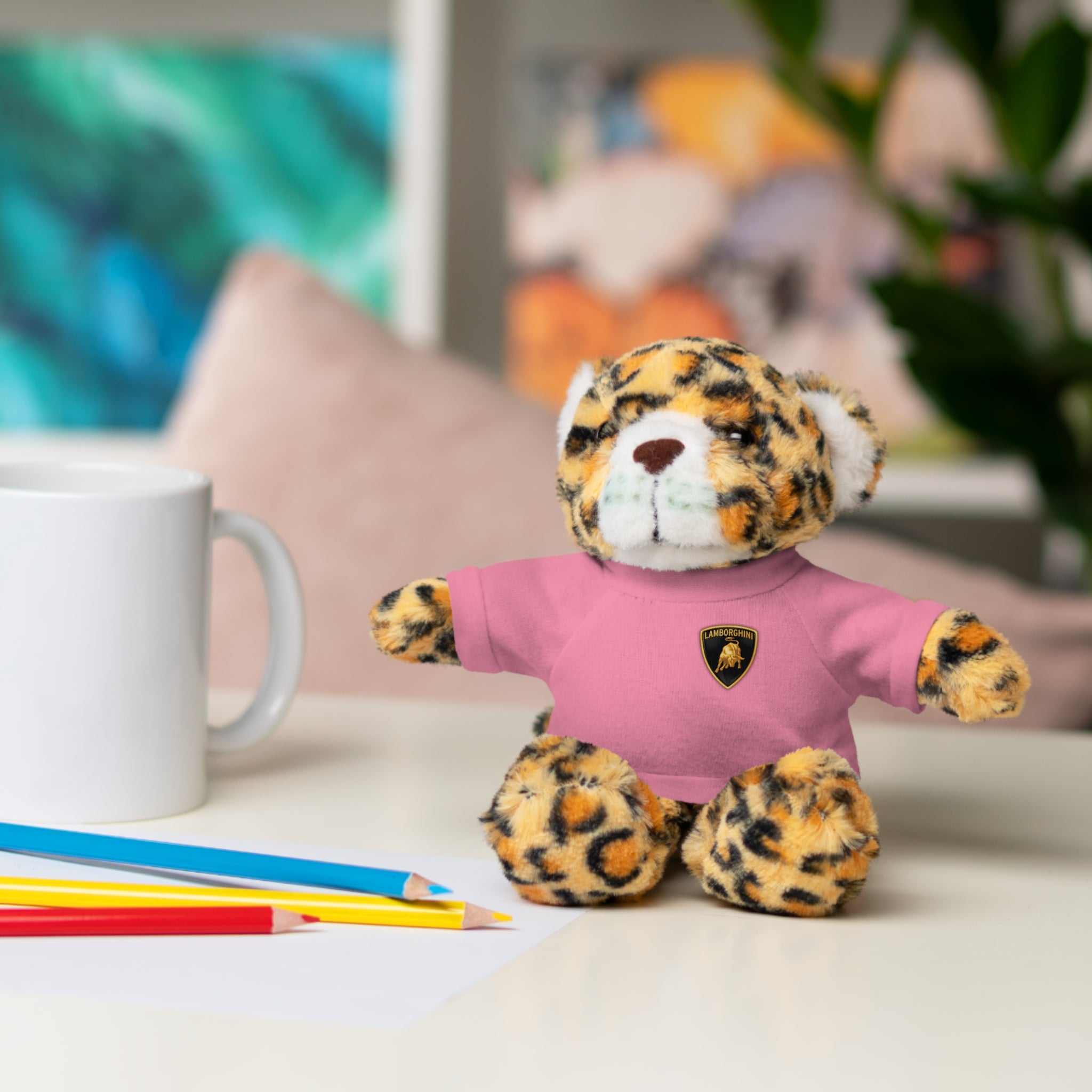 Plush Toy LAMBORGHINI Logo Stuffed Animal