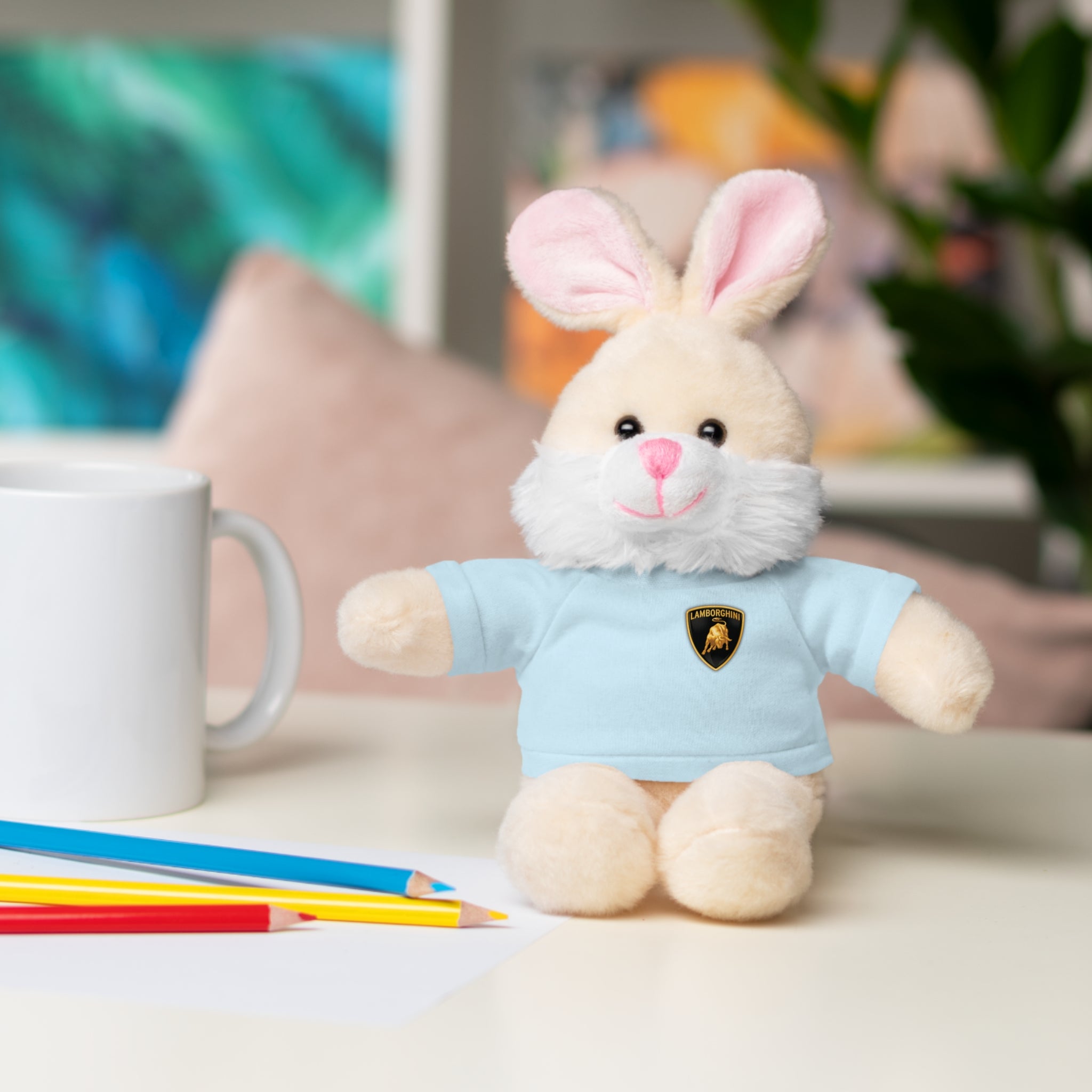 Plush Toy LAMBORGHINI Logo Stuffed Animal