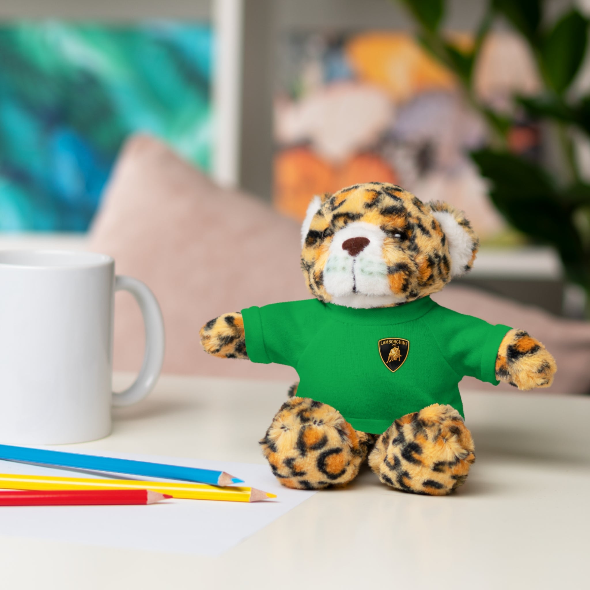 Plush Toy LAMBORGHINI Logo Stuffed Animal