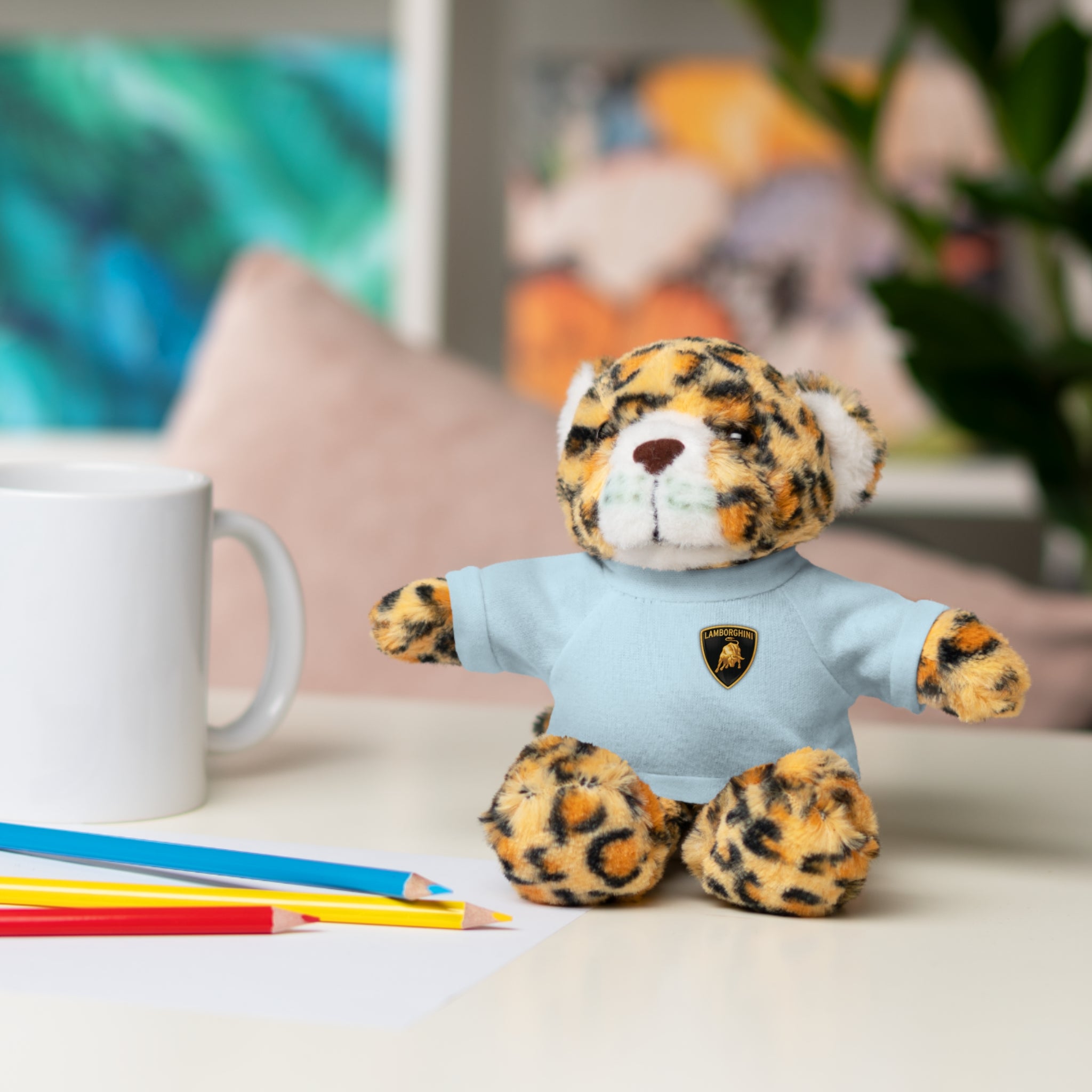 Plush Toy LAMBORGHINI Logo Stuffed Animal