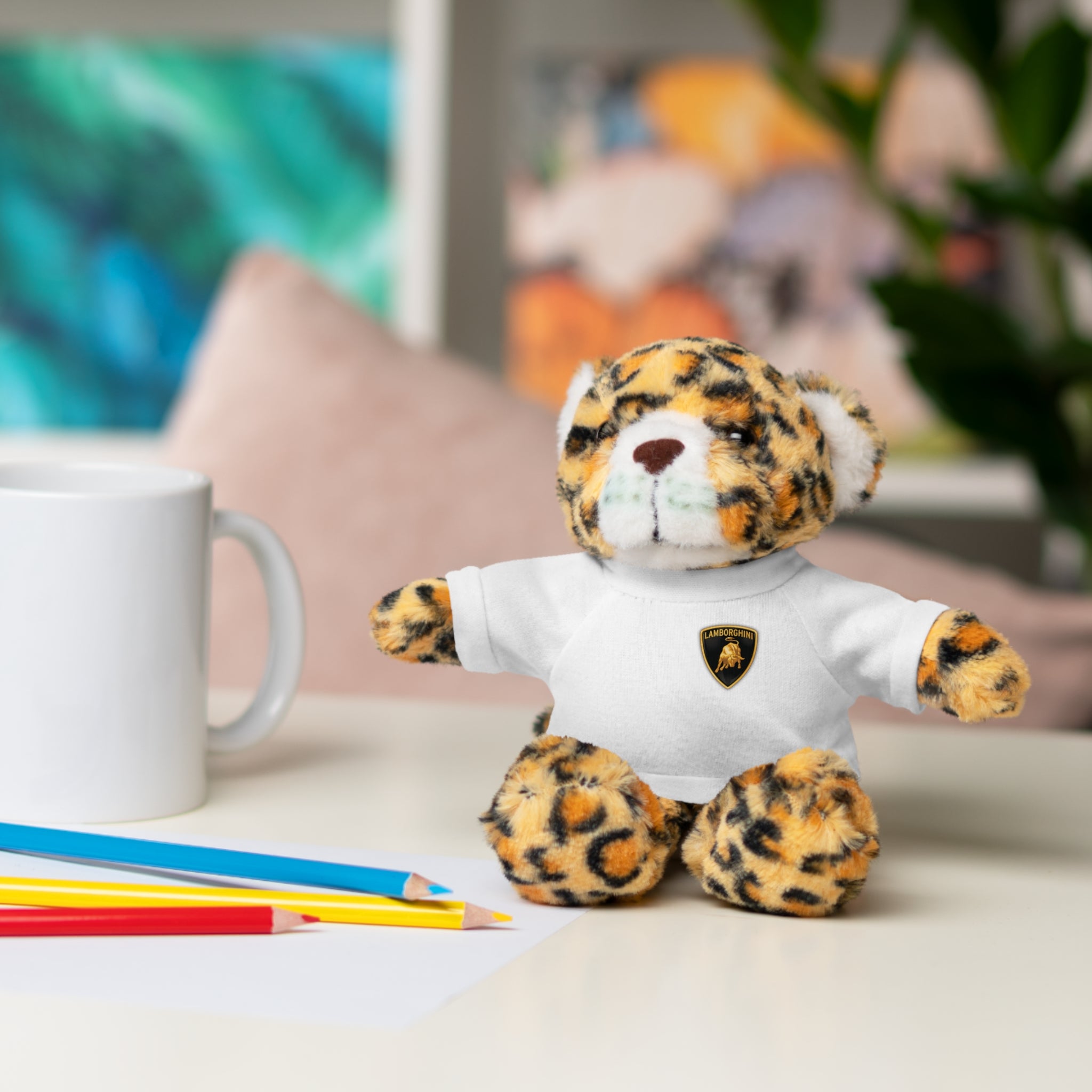 Plush Toy LAMBORGHINI Logo Stuffed Animal