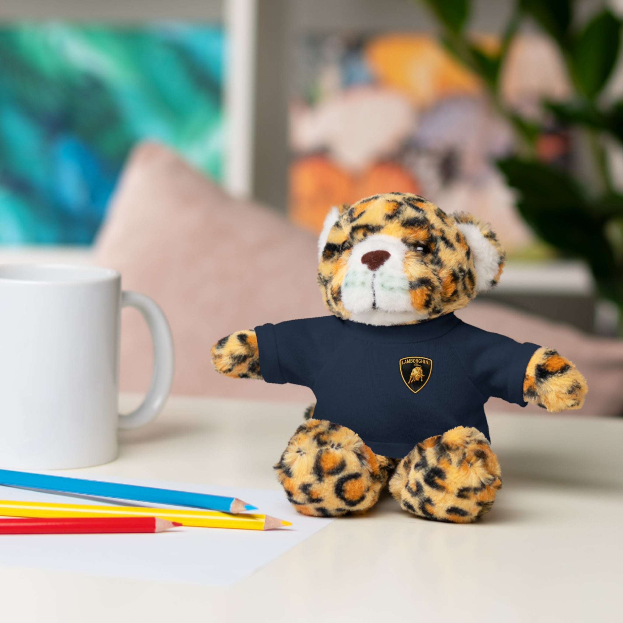 Plush Toy LAMBORGHINI Logo Stuffed Animal