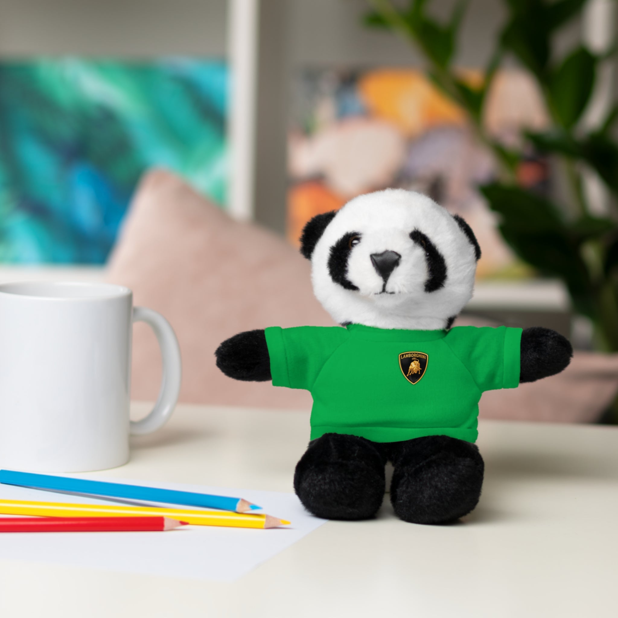 Plush Toy LAMBORGHINI Logo Stuffed Animal