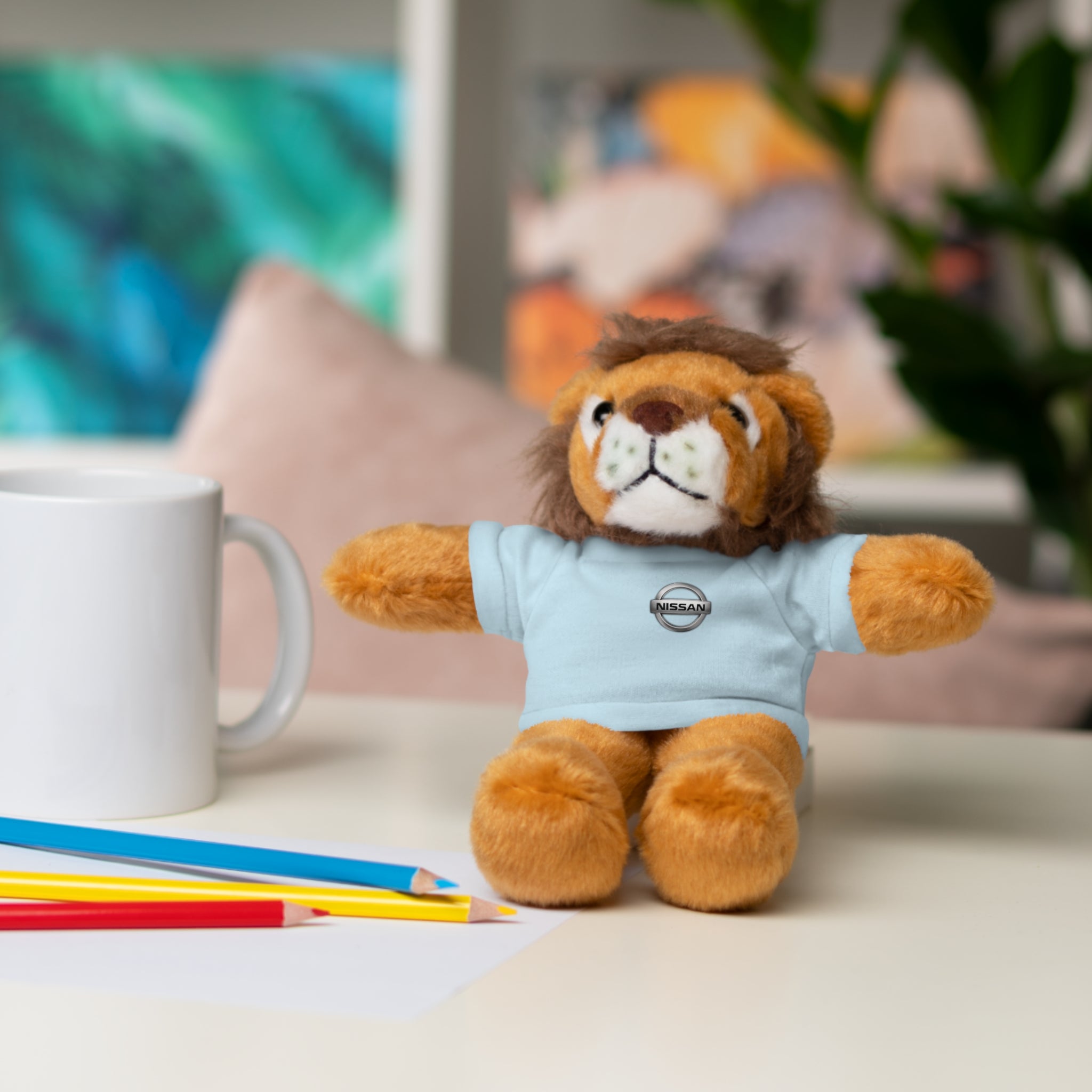 Copy of Plush Toy NISSAN Logo Stuffed Animal
