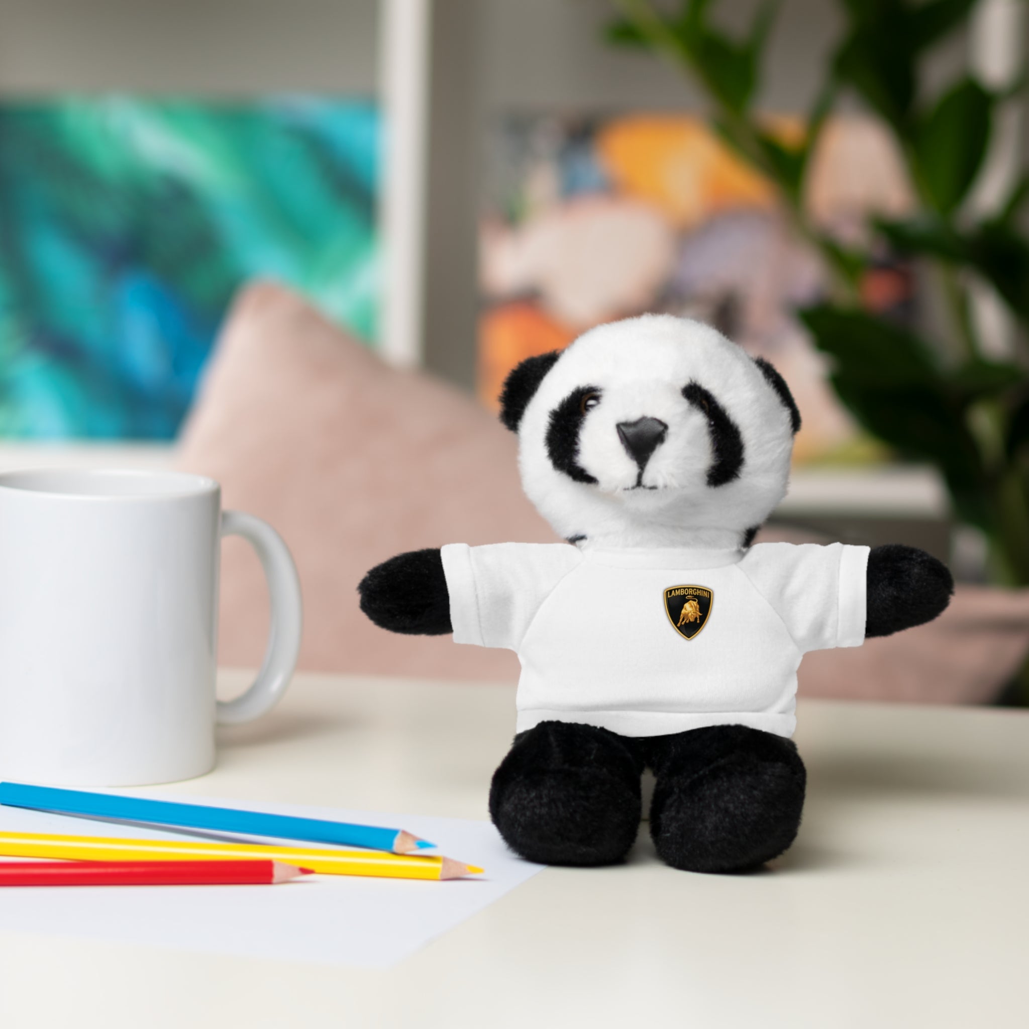 Plush Toy LAMBORGHINI Logo Stuffed Animal