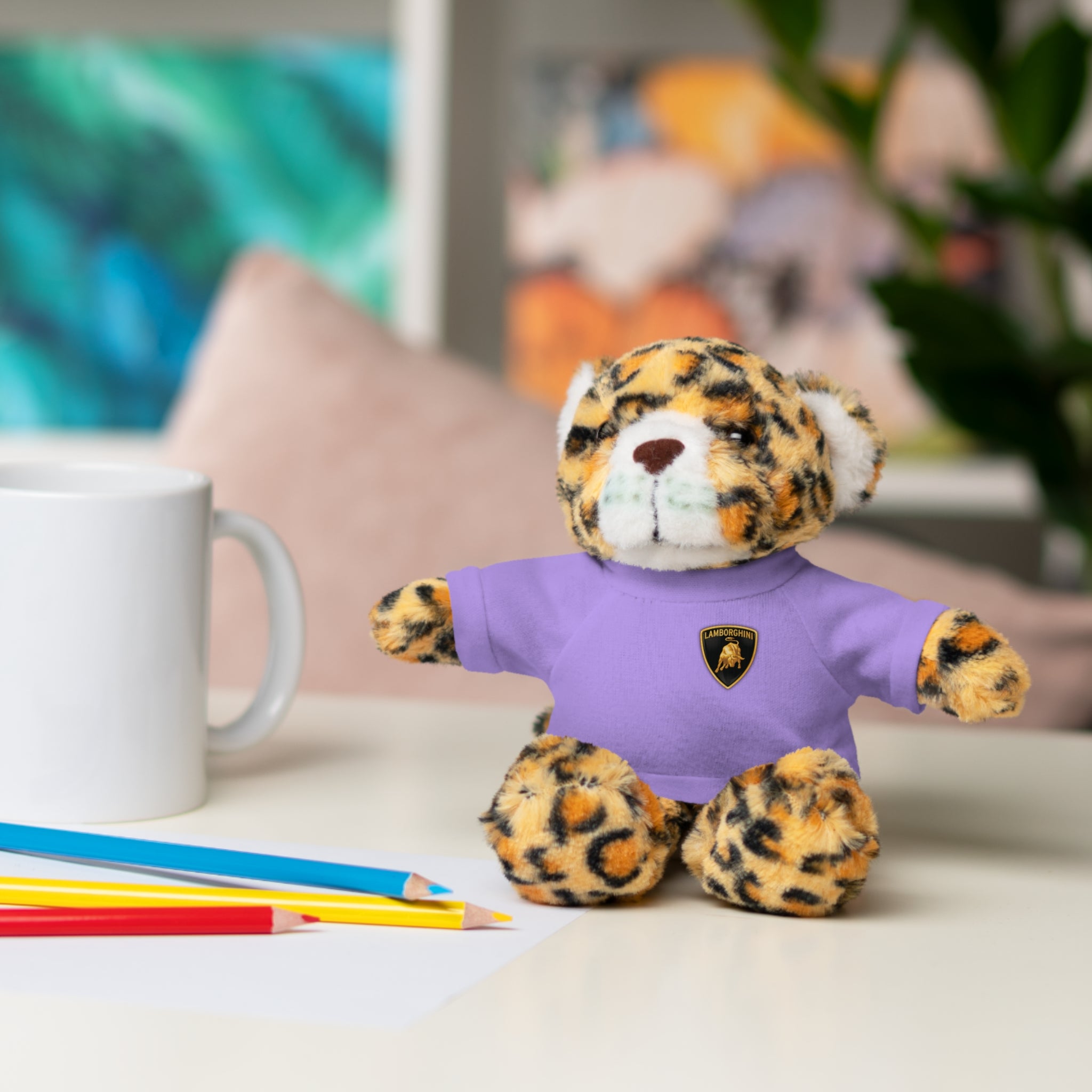 Plush Toy LAMBORGHINI Logo Stuffed Animal