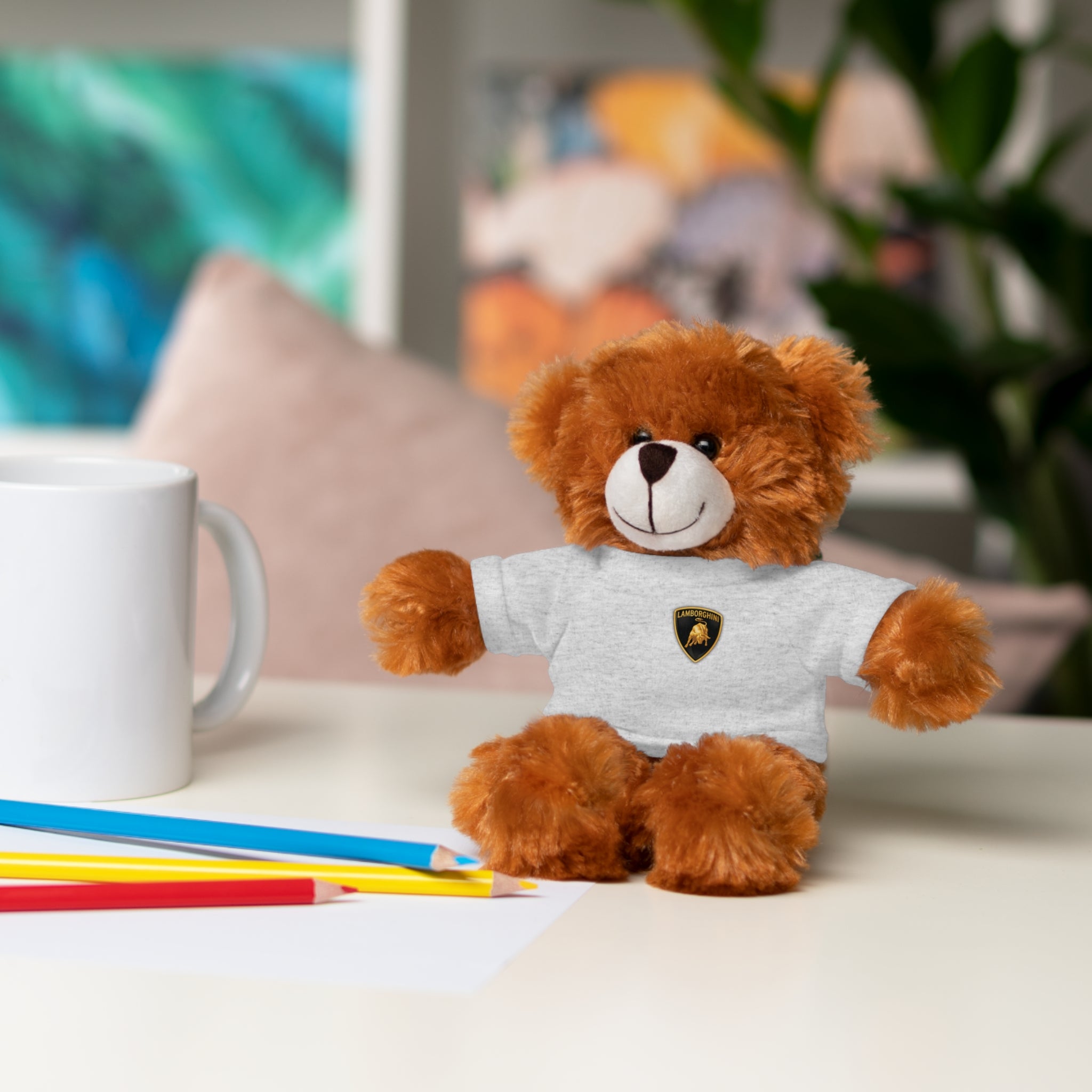 Plush Toy LAMBORGHINI Logo Stuffed Animal