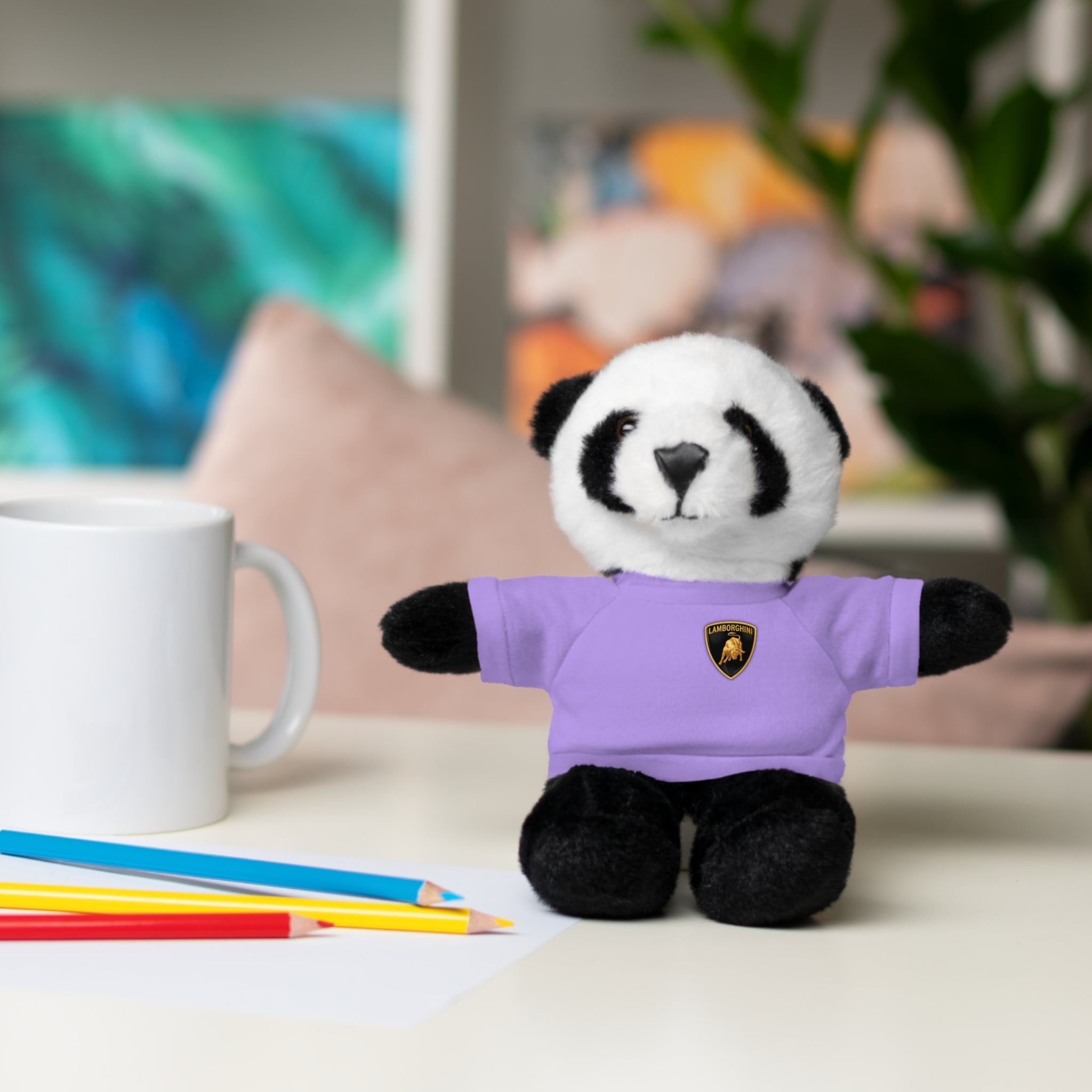 Plush Toy LAMBORGHINI Logo Stuffed Animal